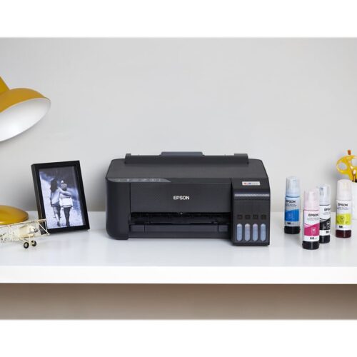 EPSON EcoTank ET-1810 Printer colour ink-jet refillable A4 5760x1440dpi 10ppm mono/5ppm colour 100 sheets USB Wi-Fi black
