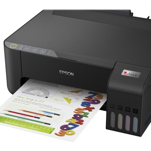 EPSON EcoTank ET-1810 Printer colour ink-jet refillable A4 5760x1440dpi 10ppm mono/5ppm colour 100 sheets USB Wi-Fi black