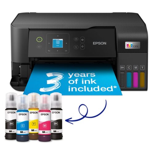 EPSON EcoTank ET-2840 MFP colour ink-jet ITS A4 15ppmprint 100 sheets USB Wi-Fi black