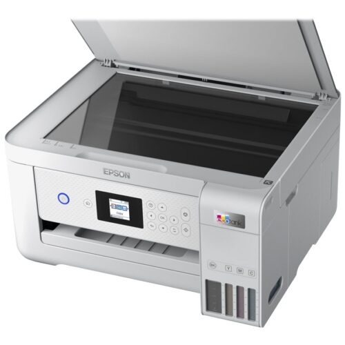 EPSON EcoTank ET-2856 MFP colour ink-jet refillable A4 10.5ppm print 100 sheets USB Wi-Fi white