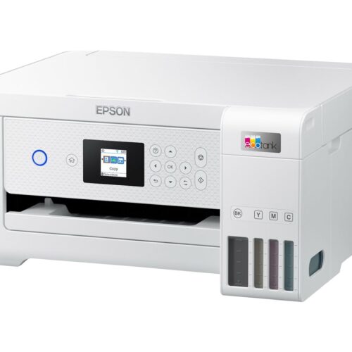 EPSON EcoTank ET-2856 MFP colour ink-jet refillable A4 10.5ppm print 100 sheets USB Wi-Fi white
