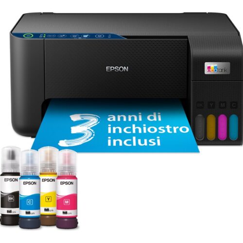 EPSON EcoTank ET-2861 Inkjet Multifunction Printer Color 33ppm A4