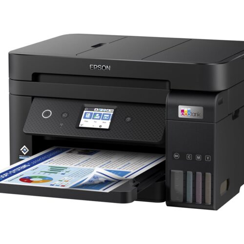 EPSON EcoTank ET-4850 MFP colour ink-jet refillable A4 15.5ppm print 250 sheets USB LAN Wi-Fi black