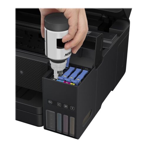 EPSON EcoTank ET-4850 MFP colour ink-jet refillable A4 15.5ppm print 250 sheets USB LAN Wi-Fi black