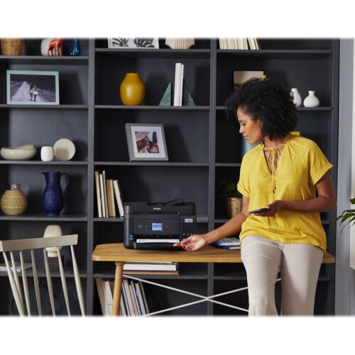 EPSON EcoTank ET-4850 MFP colour ink-jet refillable A4 15.5ppm print 250 sheets USB LAN Wi-Fi black