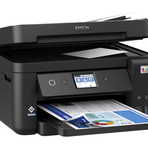 EPSON EcoTank ET-4850 MFP colour ink-jet refillable A4 15.5ppm print 250 sheets USB LAN Wi-Fi black