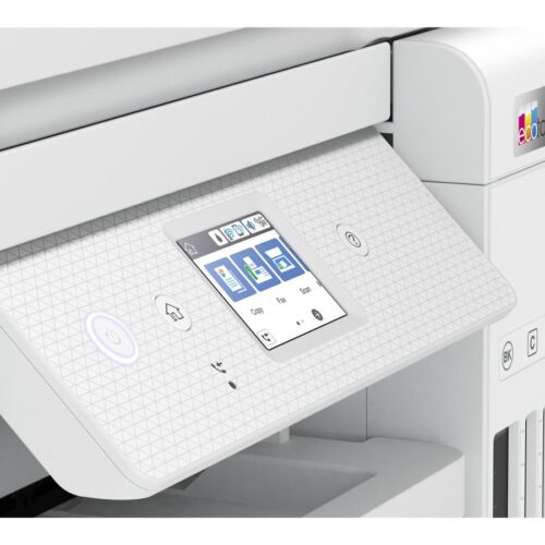 EPSON EcoTank ET-4856 MFP colour ink-jet refillable A4 15.5ppm print 250 sheets USB LAN Wi-Fi white