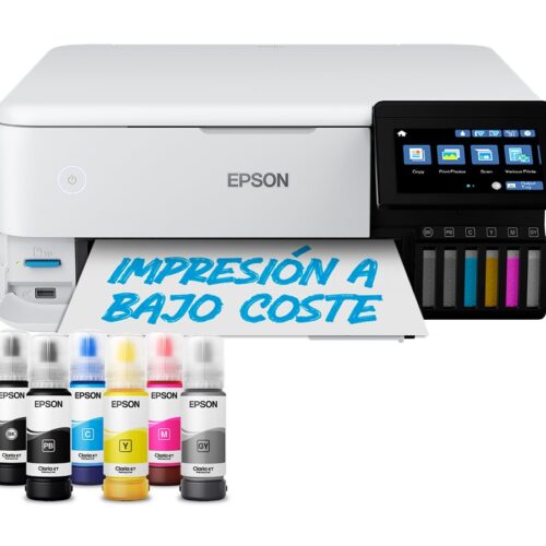 EPSON EcoTank ET-8500 MFP colour ink-jet refillable A4 16ppm print USB LAN USB host Wi-Fi white