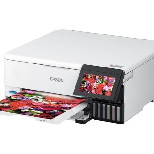 EPSON EcoTank ET-8500 MFP colour ink-jet refillable A4 16ppm print USB LAN USB host Wi-Fi white
