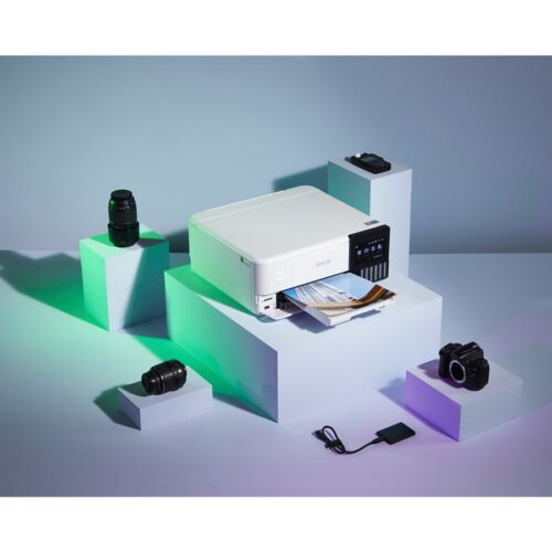 EPSON EcoTank ET-8500 MFP colour ink-jet refillable A4 16ppm print USB LAN USB host Wi-Fi white