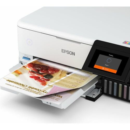 EPSON EcoTank ET-8500 MFP colour ink-jet refillable A4 16ppm print USB LAN USB host Wi-Fi white