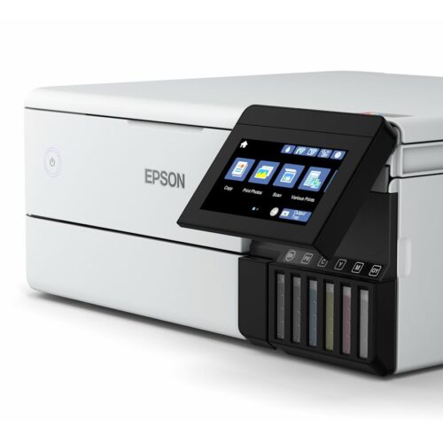 EPSON EcoTank ET-8500 MFP colour ink-jet refillable A4 16ppm print USB LAN USB host Wi-Fi white