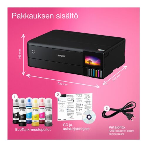 EPSON EcoTank ET-8550 Multifunctional Inkjet A3+ 16/12 ppm