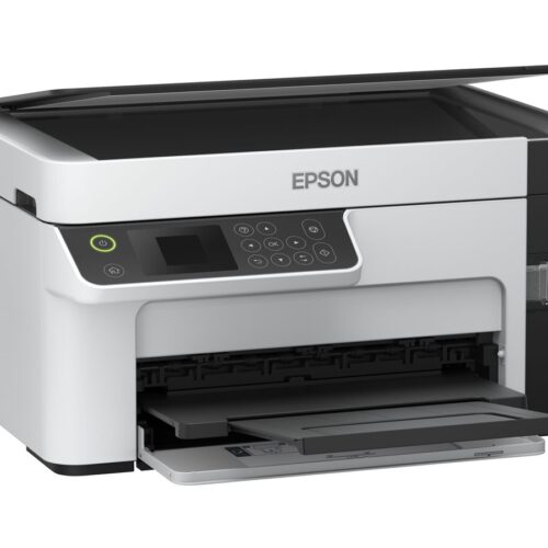 EPSON EcoTank ET-M2120 MFP Mono B/W ink-jet A4 15ppm print 150 sheets USB Wi-Fi white