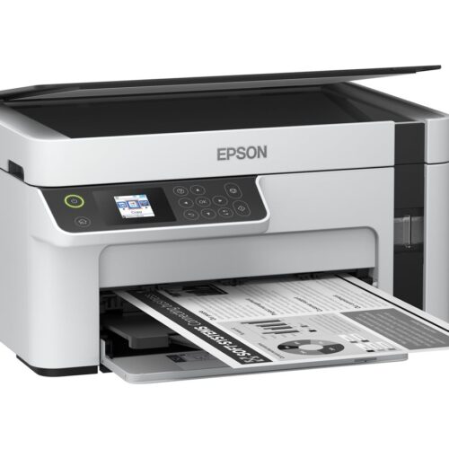 EPSON EcoTank ET-M2120 MFP Mono B/W ink-jet A4 15ppm print 150 sheets USB Wi-Fi white
