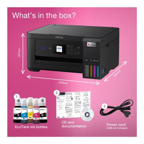 EPSON ET-2850 EcoTank color MFP 3in1 33ppm mono 15ppm color