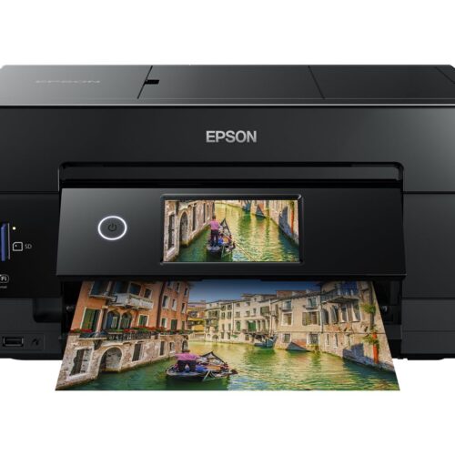 EPSON Expression Premium XP-7100 Small-in-One MFP colour ink-jet A4 11ppm copy 15.8ppm print USB 2.0 Gigabit LAN Wi-Fi black