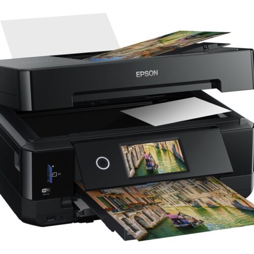 EPSON Expression Premium XP-7100 Small-in-One MFP colour ink-jet A4 11ppm copy 15.8ppm print USB 2.0 Gigabit LAN Wi-Fi black