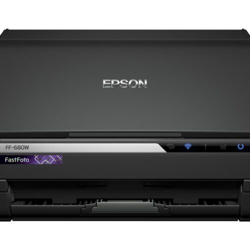 EPSON FastFoto FF-680W Document scanner Contact Image SensorCIS Duplex A4 600x600dpi 45ppm mono/45ppm colour ADF USB 3.0 Wi-Fi