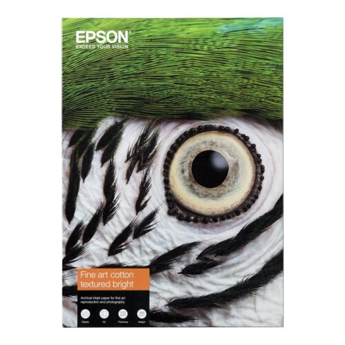EPSON Fine Art Cotton Textured Bright A2 25 Sheets