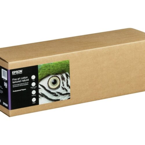 EPSON Fine Art Cotton Textured Natural 17 inch x 15m