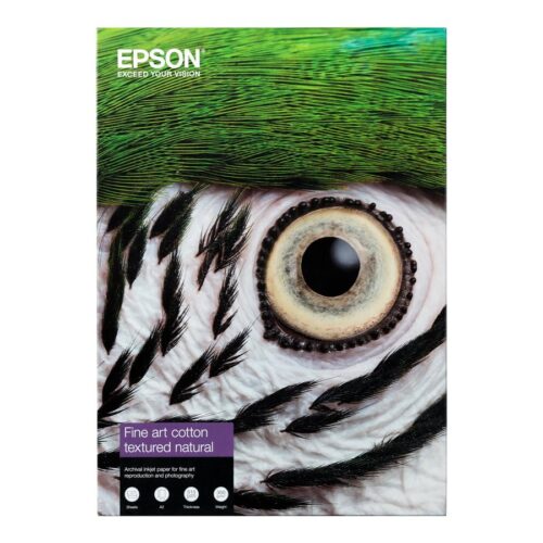 EPSON Fine Art Cotton Textured Natural II A2 25 Sheets