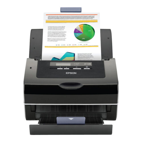 EPSON GT-S85n produit neuf emballage abimé A4 Document Scanner 600dpi 40ppm Duplex Scan75 sheet ADF USB Ethernet (P)