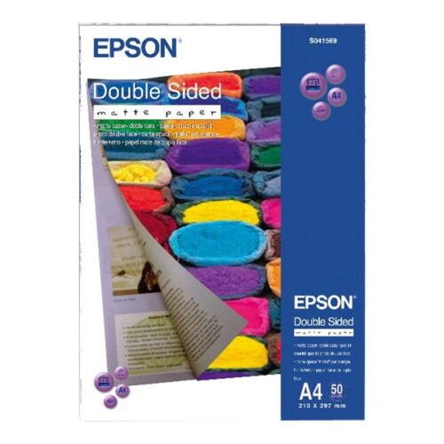 EPSON MATT double sides  papier inkjet 178g/m2 A4 50 feuilles pack de 1