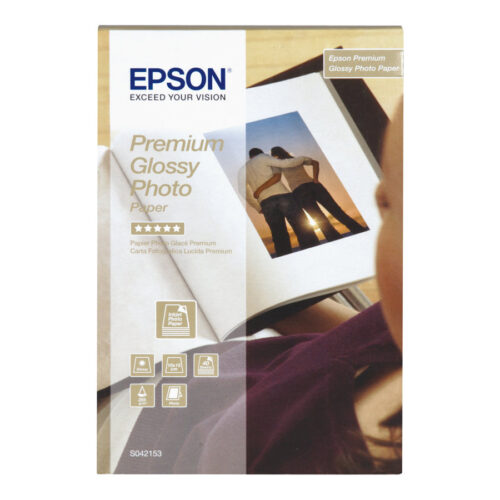 EPSON PREMIUM brillant photo  papier inkjet 255g/m2 100x150mm 40 feuilles pack de 1