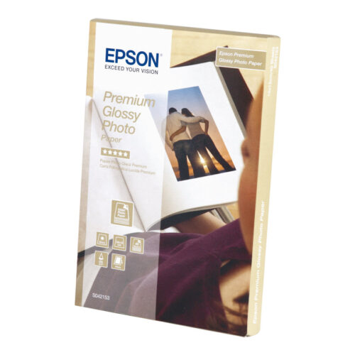 EPSON PREMIUM brillant photo  papier inkjet 255g/m2 100x150mm 40 feuilles pack de 1