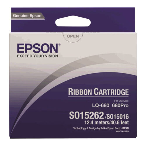EPSON S015262 ruban noir pack de 1