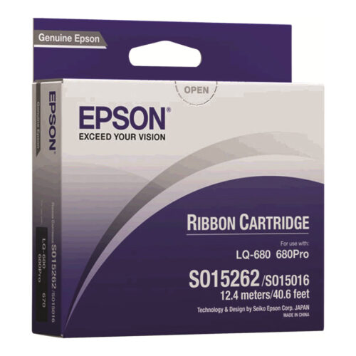 EPSON S015262 ruban noir pack de 1