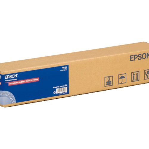 EPSON S041390 Premium brillant photo  papier inkjet 166g/m2 610mm x 30.5m 1 rouleau pack de 1