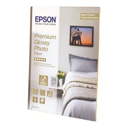EPSON S041390 Premium brillant photo  papier inkjet 166g/m2 610mm x 30.5m 1 rouleau pack de 1