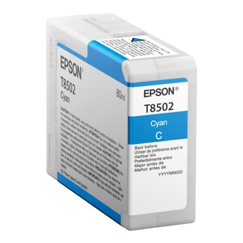 EPSON Singlepack Cyan T850200 UltraChrome HD ink 80ml
