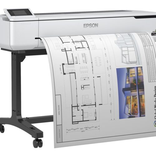 EPSON SureColor SC-T5100 36inch large-format printer colour ink-jet Roll 91.4cm 2400x1200dpi Gigabit LAN Wi-Fi USB 3.0 Cutter