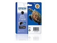 EPSON T1578 ink cartridge matte black standard capacity 1-pack blister without alarm