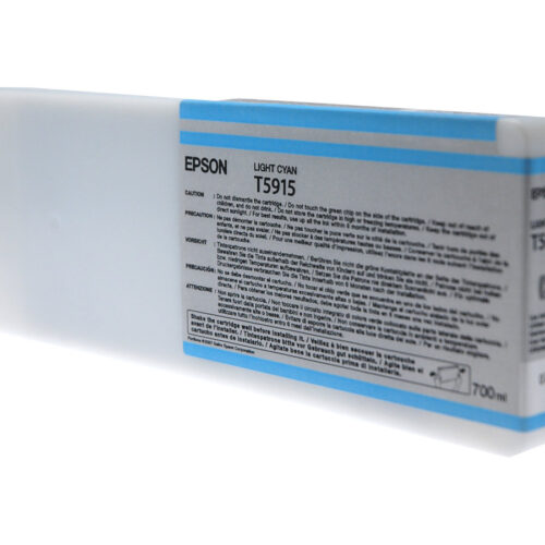 EPSON T5915 cartouche dencre cyan clair capacité standard 700ml pack de 1