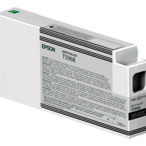 EPSON T5968 Ink Cartridge Matte Black Standard Capacity 350ml 1-pack