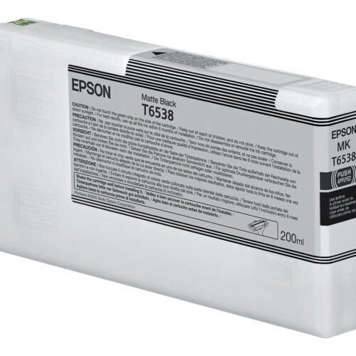 EPSON T6538 ink cartridge matte black standard capacity 200ml