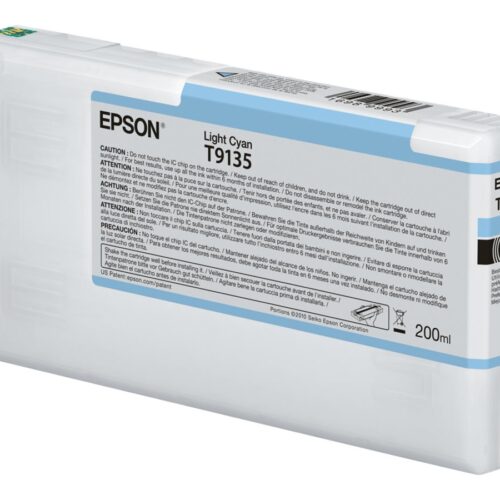 EPSON T9135 Light Cyan Ink Cartridge 200ml
