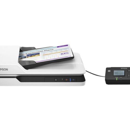 EPSON WorkForce DS-1630 Document scanner Duplex A4 1200x1200dpi 25ppmmono/25ppmcolour ADF 50sheets 1500scans/d USB 3.0