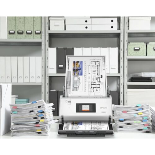 EPSON WorkForce DS-30000 Document scanner Contact Image Sensor CIS Duplex A3 600x600dpi 70ppm ADF 120sheets 30000scans/d USB 3.0