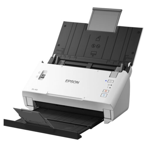 EPSON WorkForce DS-410 Document scanner Contact Image Sensor CIS Duplex A4 600x600dpi 26ppm ADF 50sheets 3000scans/d USB 2.0
