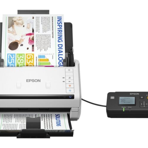 EPSON WorkForce DS-530II Document scanner Duplex 215.9x6096mm 600x600dpi 35ppm ADF 50sheets 4000scans/d USB 3.0