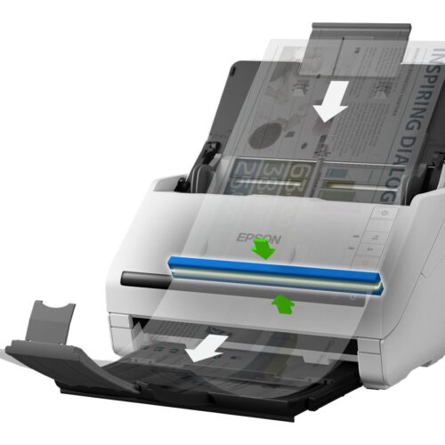 EPSON WorkForce DS-530II Document scanner Duplex 215.9x6096mm 600x600dpi 35ppm ADF 50sheets 4000scans/d USB 3.0