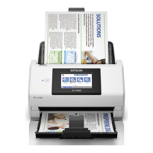 EPSON WorkForce DS-790WN Document scanner Duplex A4 600x600dpi 45ppm mono/45ppm colour ADF 100sheets 7000scans/d USB 3.0 Wi-Fi