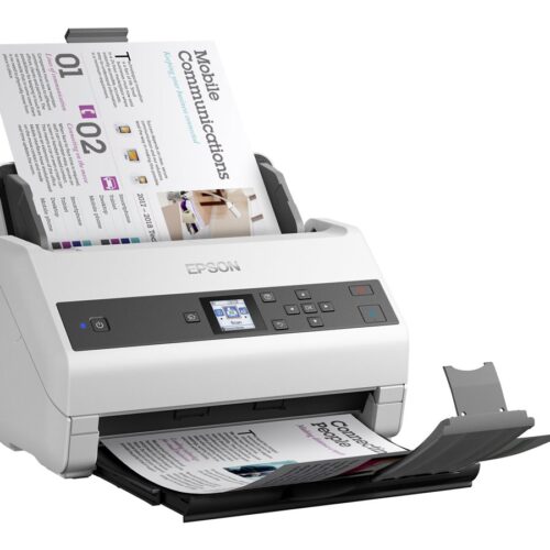 EPSON WorkForce DS-970 Document scanner Contact Image Sensor CIS Duplex A4 600x600dpi 85ppm ADF 100sheets 9000scans/d USB 3.0