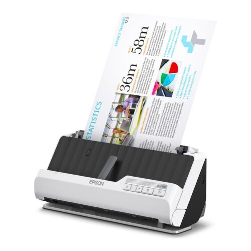 EPSON WorkForce DS-C490 Duplex Scanner A4/Legal 600dpi x 600dpi 40ppm ADF 20pages USB2.0
