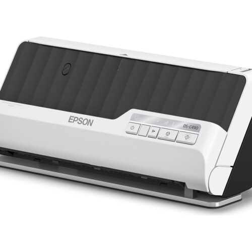 EPSON WorkForce DS-C490 Duplex Scanner A4/Legal 600dpi x 600dpi 40ppm ADF 20pages USB2.0